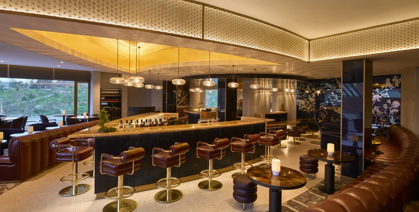 Golden Eye bar at Fairmont Golden Prague 06-2025 Fairmont Golden Eye - Fairmont Golden Prague
