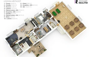 Family house for sale, 477m<sup>2</sup>, 1441m<sup>2</sup> of land