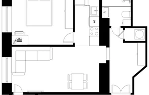 Apartment for sale, 2+kk - 1 bedroom, 48m<sup>2</sup>