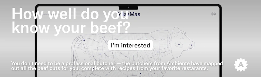 Ambiente 2025 Beef list