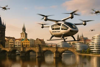 Drone taxis and fairly cheap beer: AI predicts how Prague will change by 2050