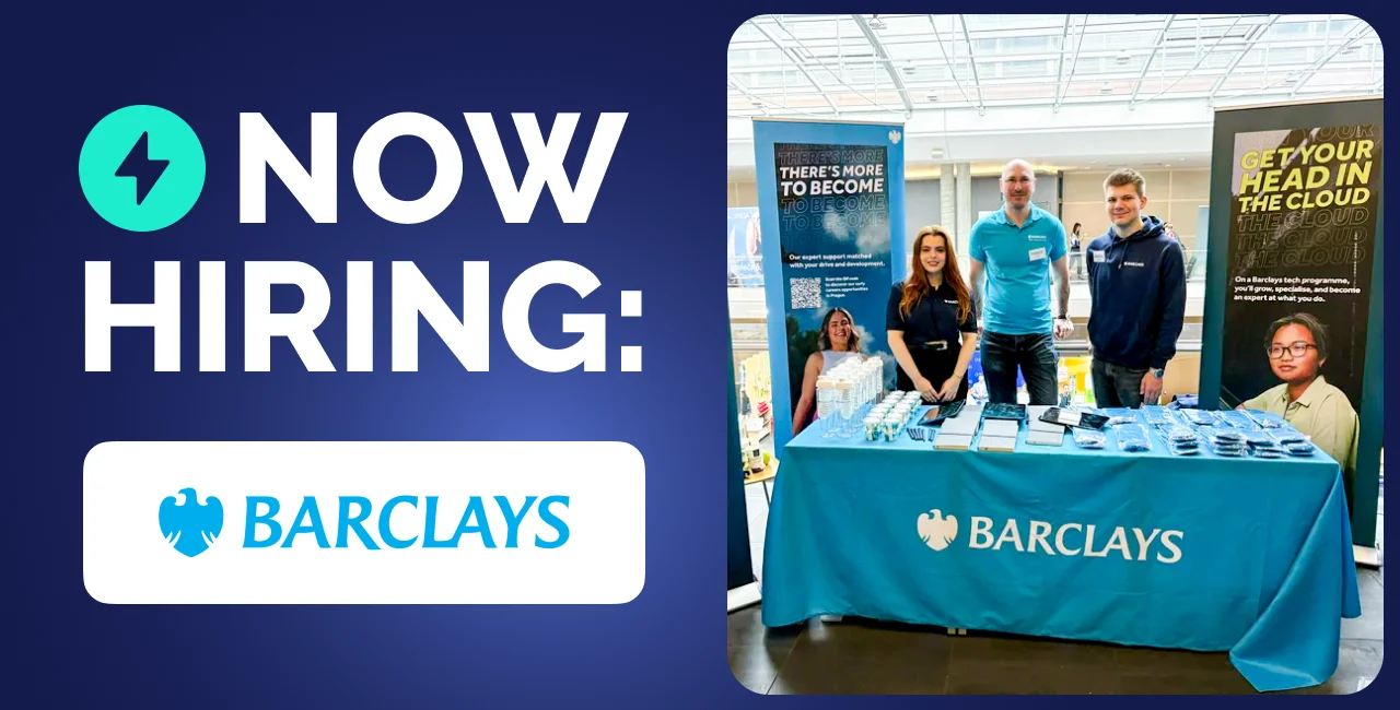 NOW HIRING: Join Barclays Technology Center in Prague and shape the future of finance