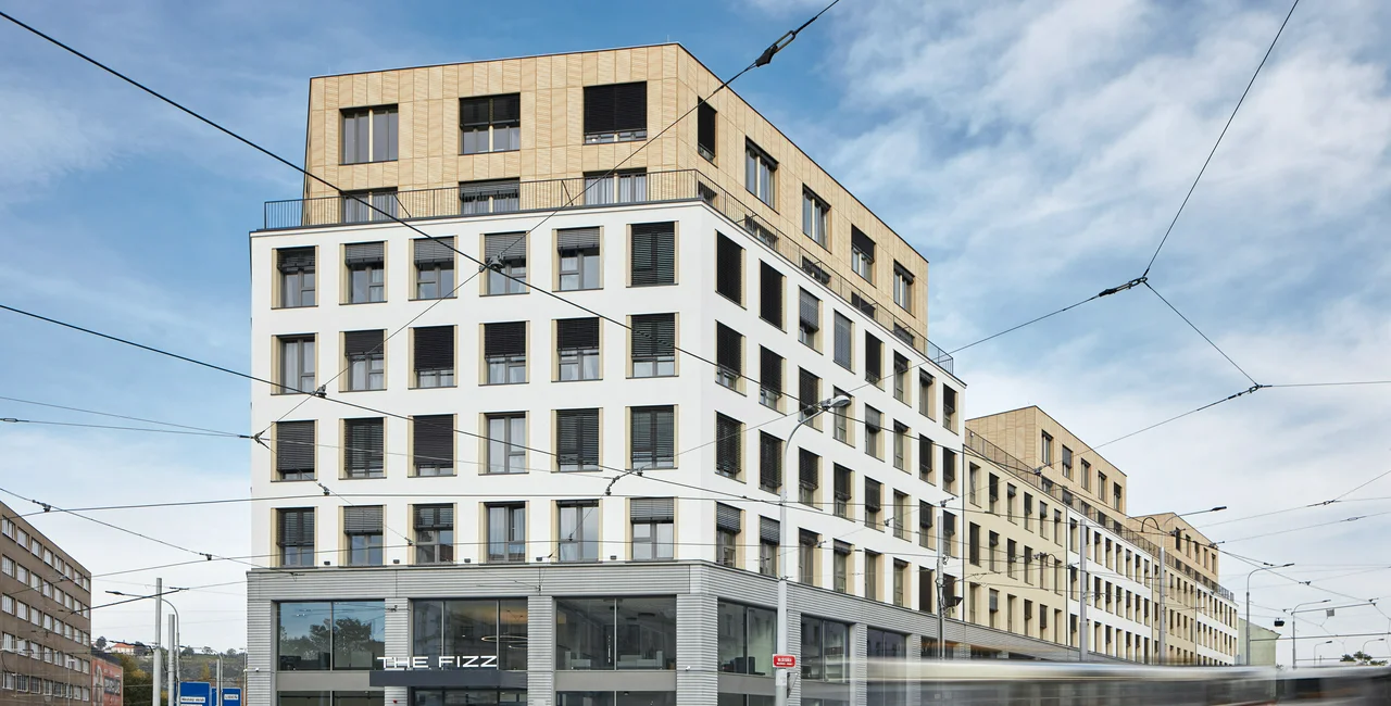 A 'next-gen' co-living project finds a home in Prague's Holešovice district