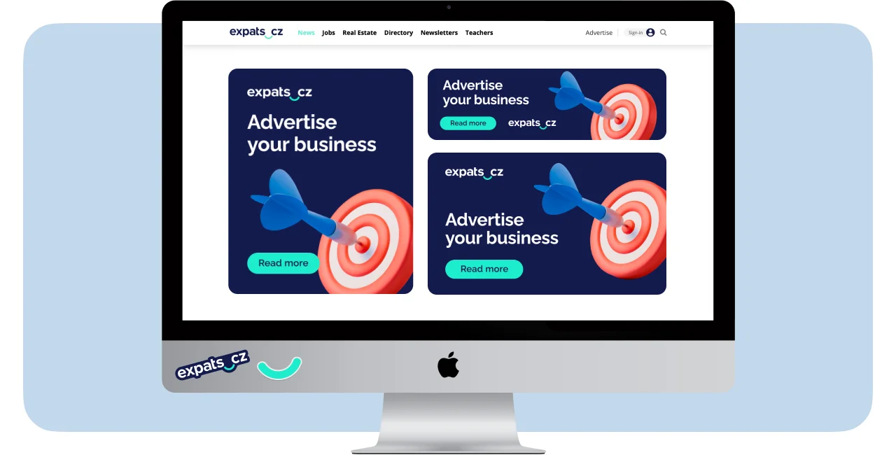 Expats.cz Banner Ads