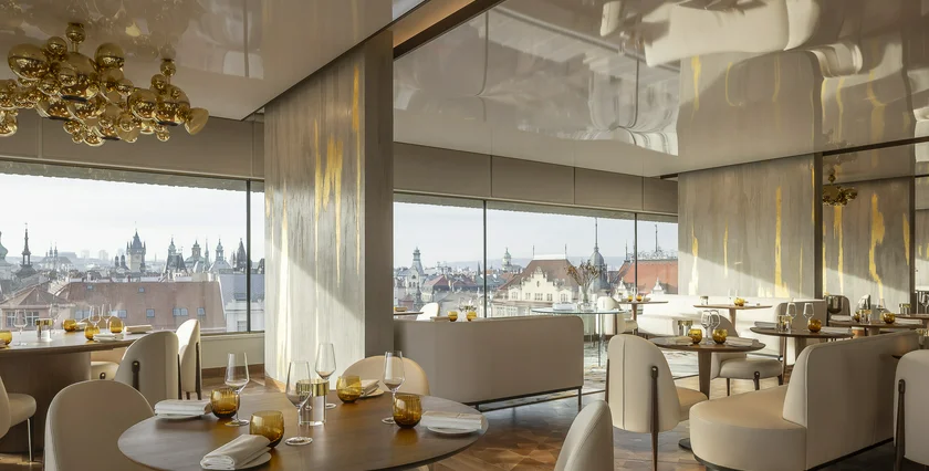 Zlatá Praha restaurant at Fairmont Golden Prague Fairmont 06-2025 Restaurant Zlatá Praha Fairmont Golden Prague (1)