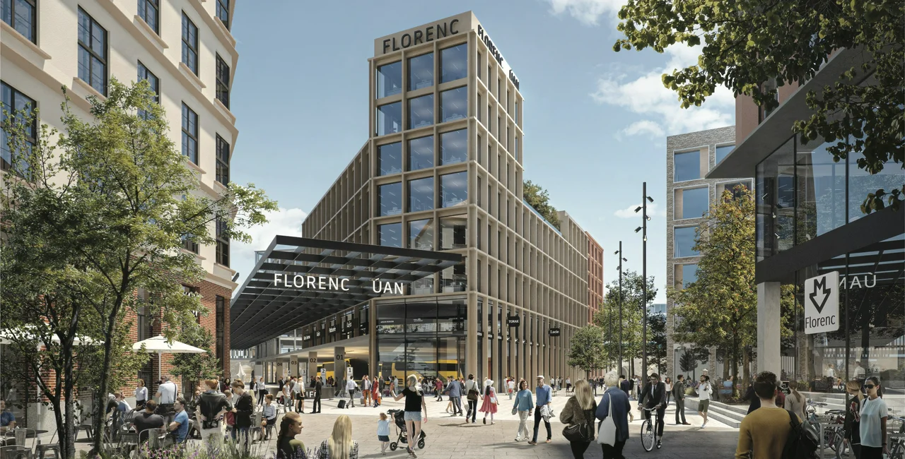 Florenc 21 development. Photo: IPR Praha