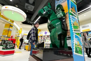 Lego store at Westfield Chodov. Photo: Jason Pirodsky