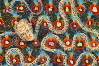 Art by Ukrainian children blooms in Prague metro's 'Underground Garden'