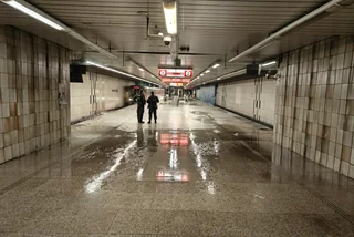 Florenc metro reopened after major water leak