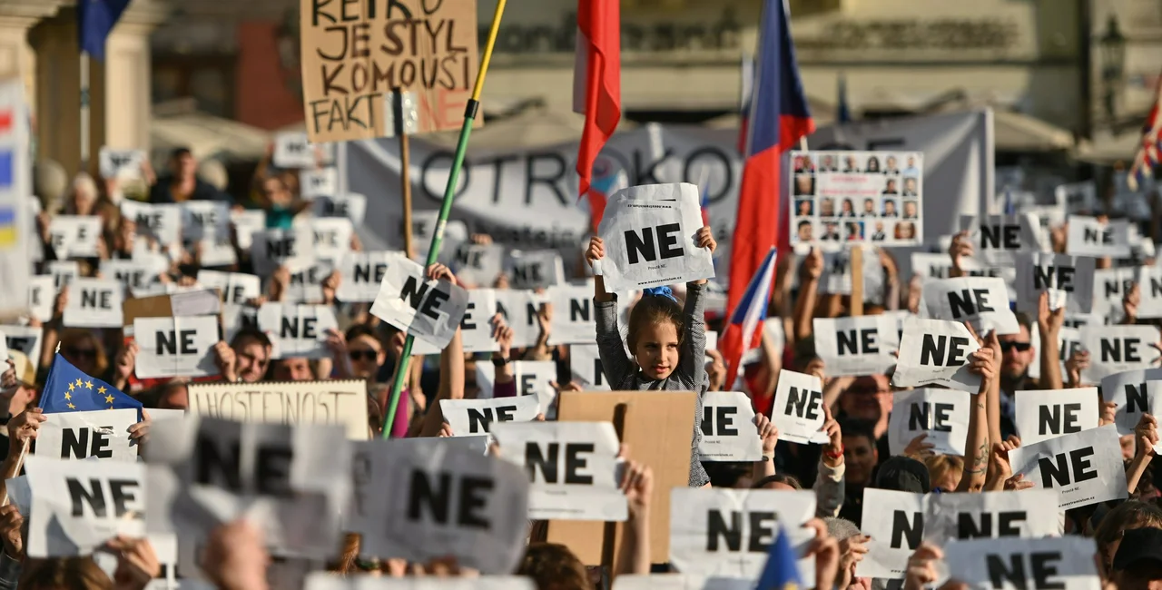 Photo: Tomáš Kozel for Milion chvilek pro demokracii