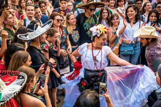 How a street party became a landmark event for Latin Americans in Prague