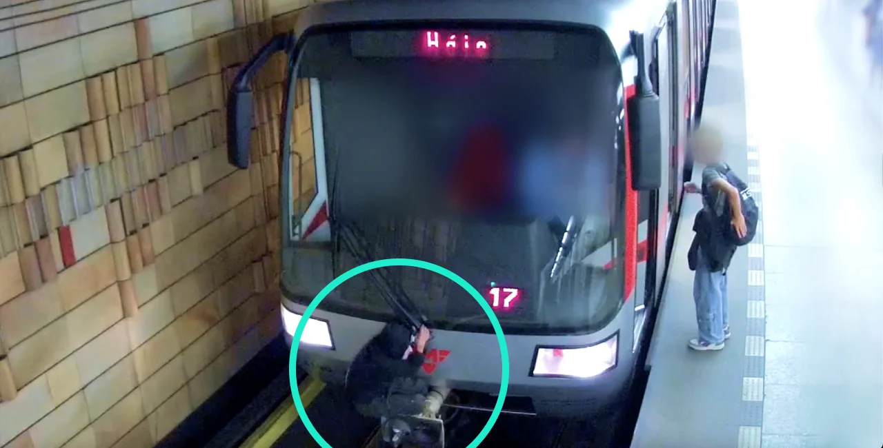 Prague police hunt youth after metro joyride causes mass disruption