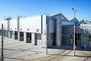 Prague trams have a new home with opening of modernized Hloubětín depot