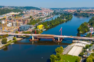 Prague’s newest bridge could be busier than Charles, and is built for locals