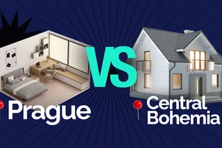 A large suburban home or Prague apartment: Which gets you a better deal today?