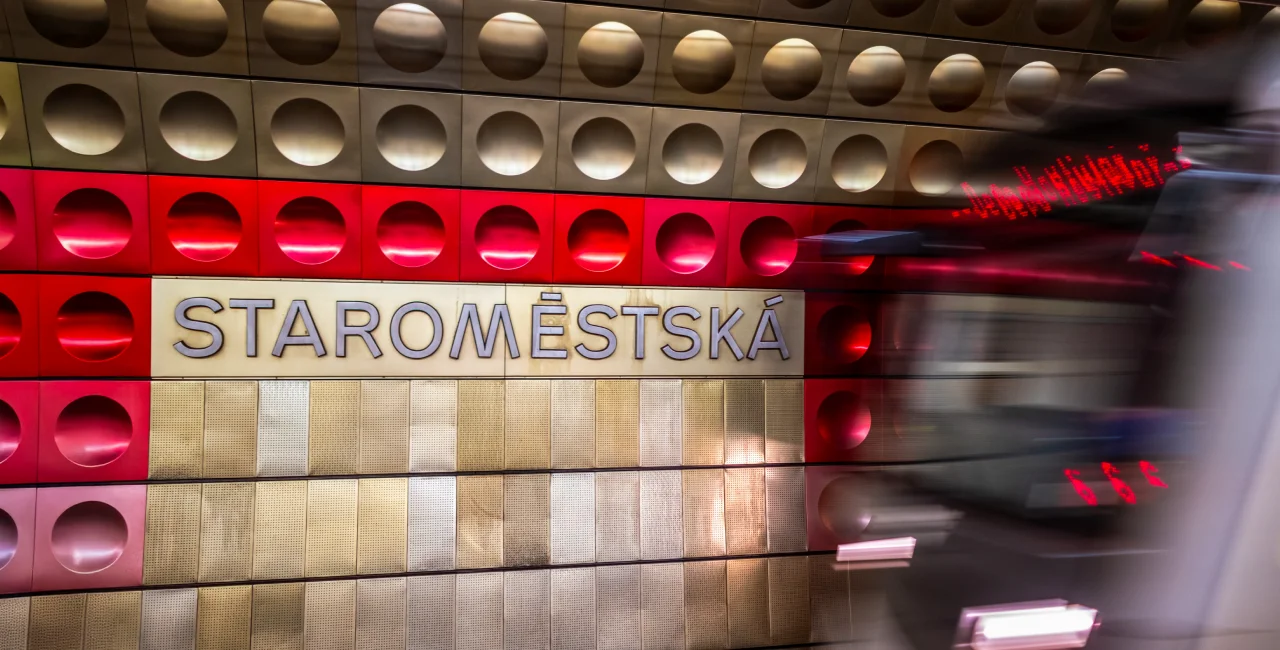 Staroměstská station to be shut for one month due to blaze