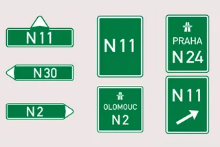 New Czech road signs aim to improve traffic flow and safety