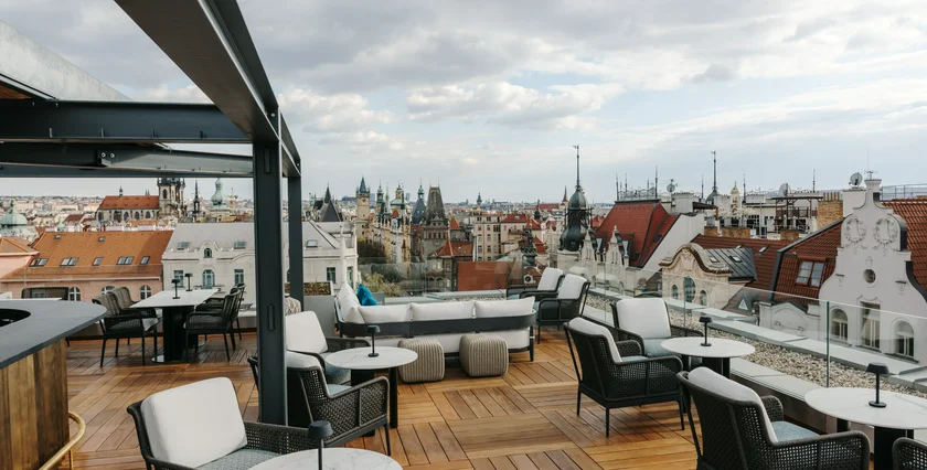 Terrace at Fairmont Golden Prague Terrace - Fairmont Golden Prague Hotel 06-2025
