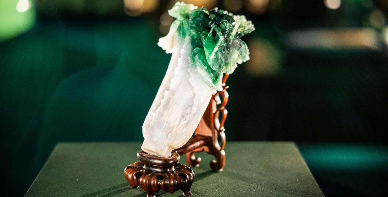 The Jadeite Cabbage. Photo: National Museum Prague