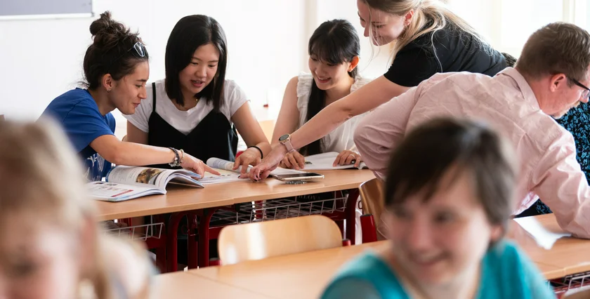 Charles University, Institute for language and preparatory studies (ÚJOP UK) UJOP 05-2024 podebrady_studenti_2513