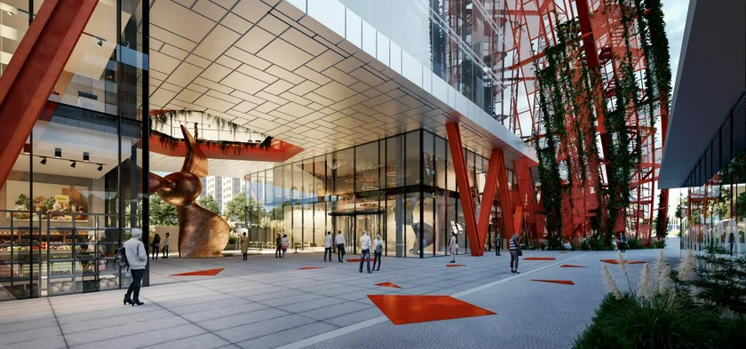 Visualization of the lower level of Top Tower / via Trigema