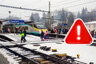 Don’t risk it: Family’s near miss highlights track crossing dangers in Czechia